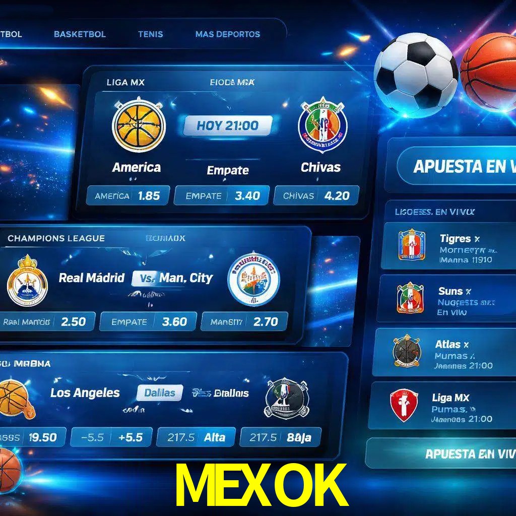 Mercados de apuestas deportivas MEXOK para jugadores en México